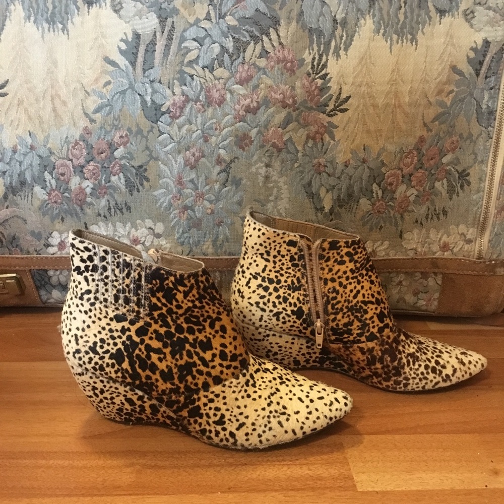 matisse nugent leopard booties